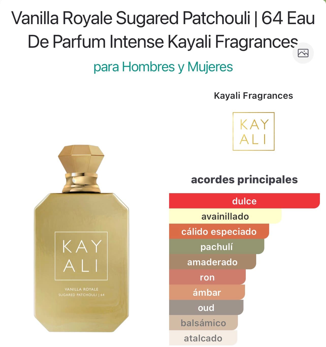 Miniatura de Elysia Sugar Patchouli