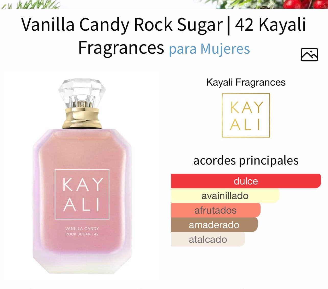 Miniatura de Kkair confection aceite perfumado